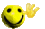 a little smiley waving hello